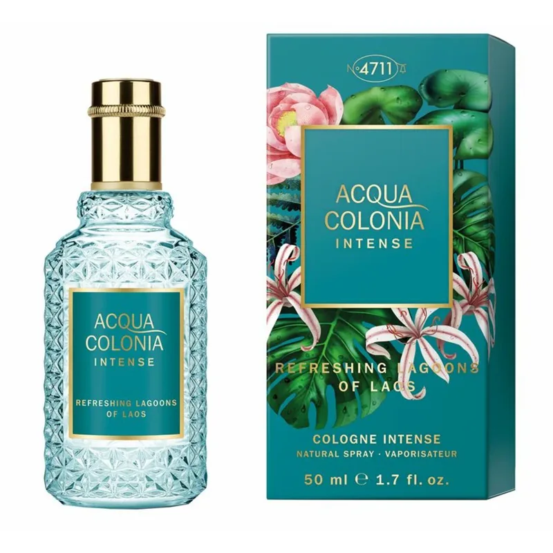 Acqua Colonia Intense Lagoons of Laos - eau de cologne spray - unisexparfum fra 4711 i 50 ml – produktbillede 2 af 2