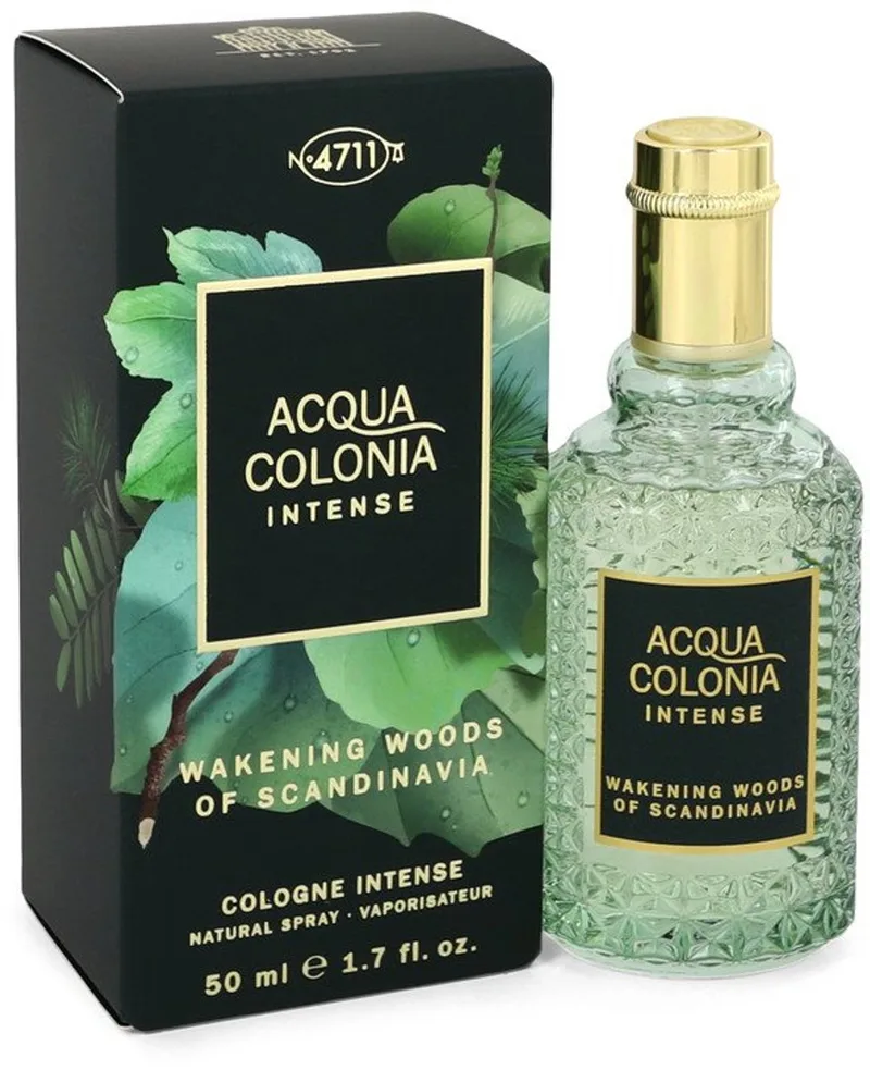 Acqua Colonia Intense Wakening Woods of Scandinavia - eau de cologne spray - unisexparfum von 4711 in 50 ml – Produktfoto