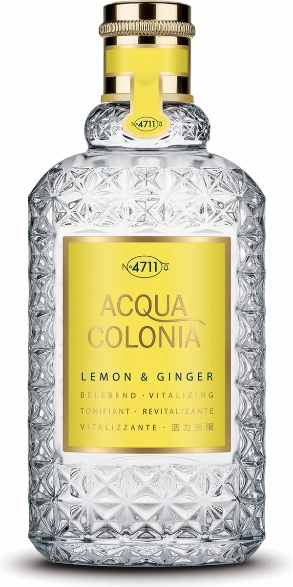Lemon & Ginger - Eau de cologne - Spray by 4711 in 170 ml – product photo