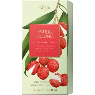 Lychee y White Mint Eau De Cologne Spray de 4711 en 100 ml – photo du produit 2 sur 3