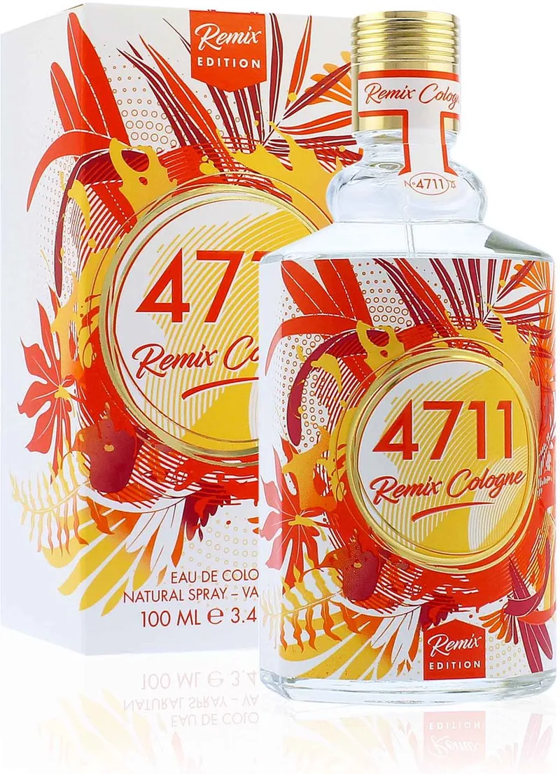 Remix Cologne - Eau De Cologne Spray - Grapefruit - Unisex fra 4711 i 100 ml – produktbillede 1 af 5