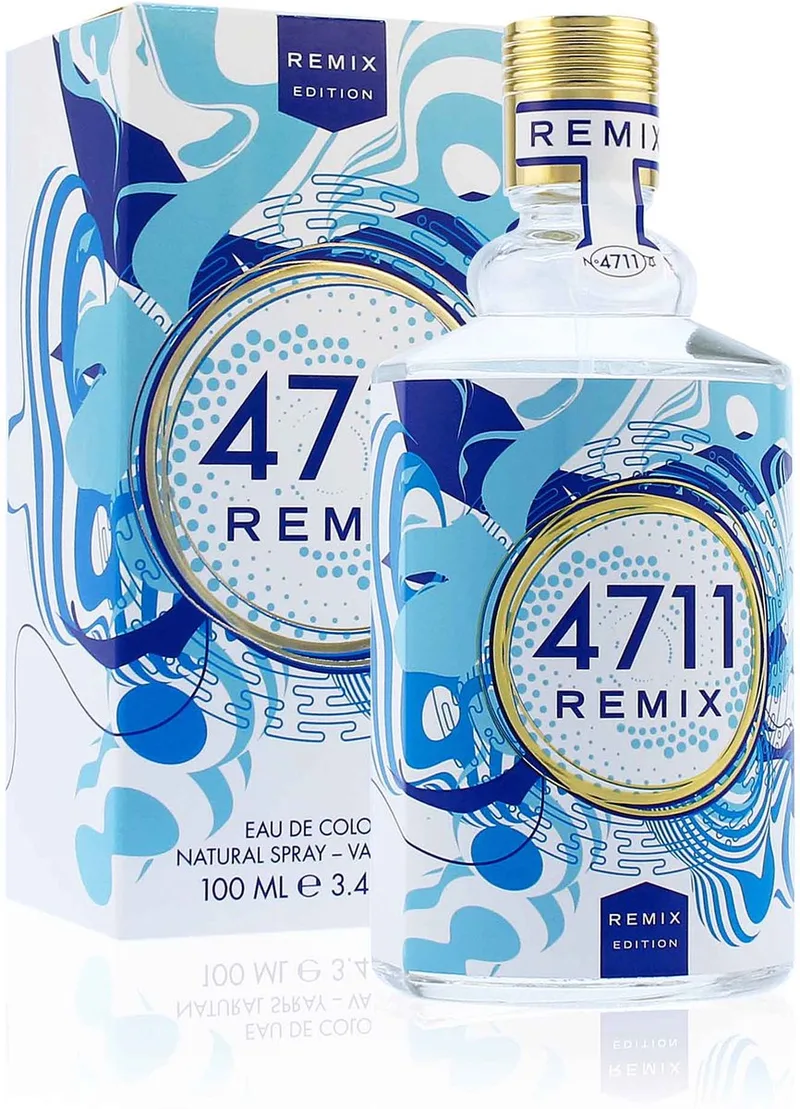 Remix Sparkling Island Eau de Cologne - Unisex parfum met natuurlijke ingrediënten von 4711 in 100 ml – Produktfoto