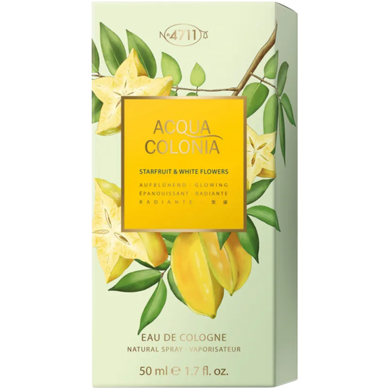 Uniseks Parfum 4711 Acqua Colonia EDC Carambola Witte bloemen by 4711 in 50 ml – product photo 2 of 3