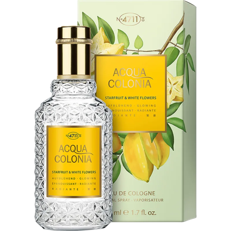 Uniseks Parfum 4711 Acqua Colonia EDC Carambola Witte bloemen by 4711 in 50 ml – product photo 3 of 3