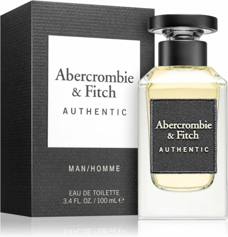 Authentic Man parfum voor heren eau de toilette von Abercrombie & Fitch in 100 ml – Produktfoto