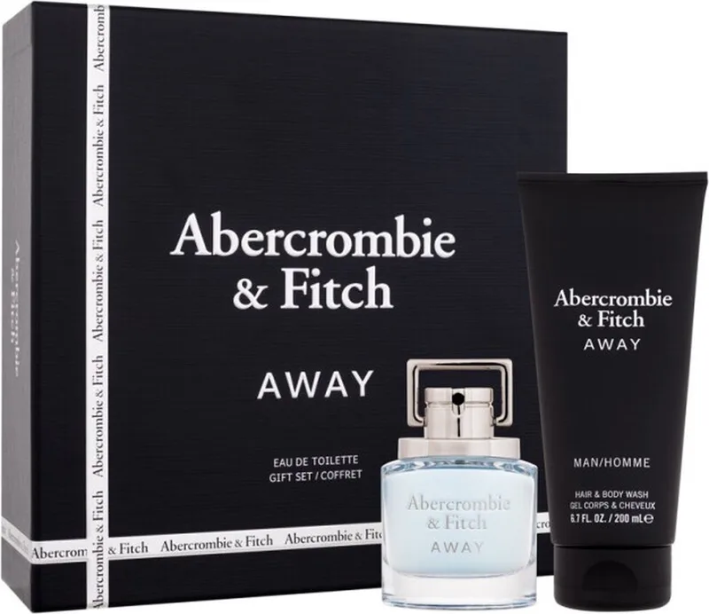 Away Geschenkset eau de toilette 50 ml + Shower gel 200 ml von Abercrombie & Fitch – Produktfoto