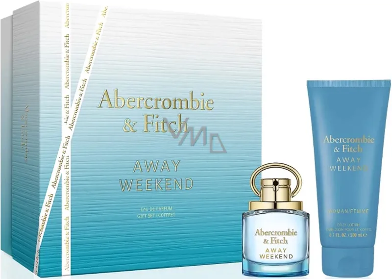 Away Weekend for woman - Geschenkset Eau de toilette 50 + Body lotion 200 ml by Abercrombie & Fitch – product photo