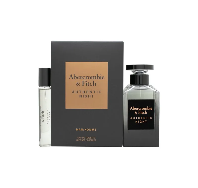 Eau de Toilette Abercrombie & Fitch Authentic Night Gift Set EDT + EDT fra Abercrombie & Fitch – produktbillede