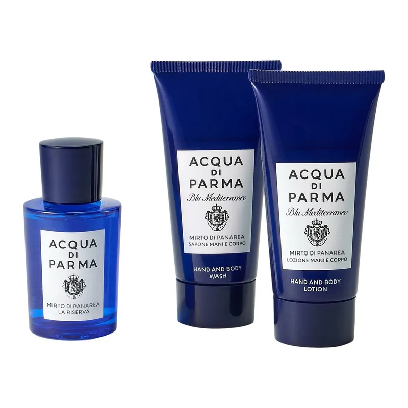 Duft-Set Mirto di Panarea La Riserva,Blu Mediterraneo Mirto di Panarea fra Acqua di Parma – produktbillede 4 af 4