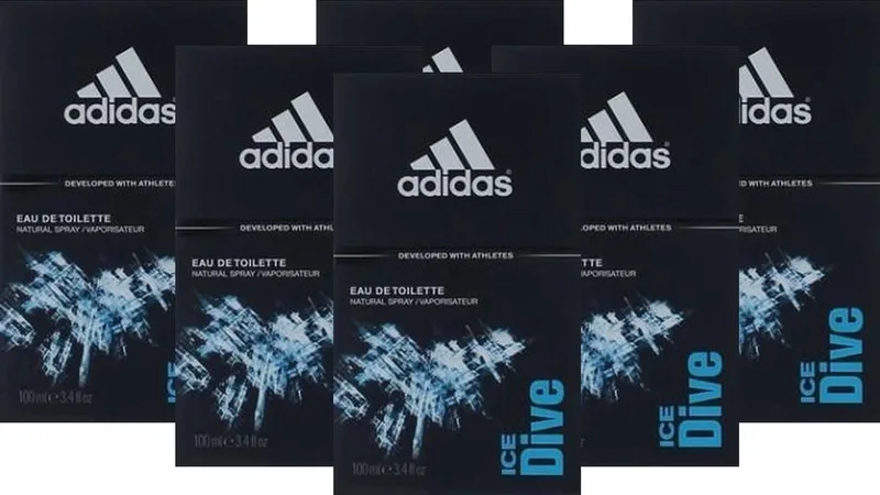 Ice Dive -Eau de toilette - 6 x 100 ml de Adidas – photo du produit