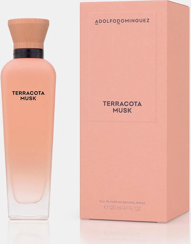 Damesparfum Adolfo Dominguez Terracota Musk EDP de Adolfo Dominguez en 120 ml – photo du produit