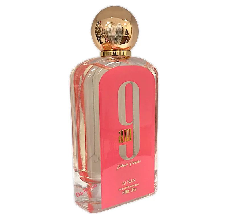 Duft-Set 9 AM Pour Femme Eau de Parfum + Parfümzerstäuber (leer) Set de Afnan en 100 ml – photo du produit