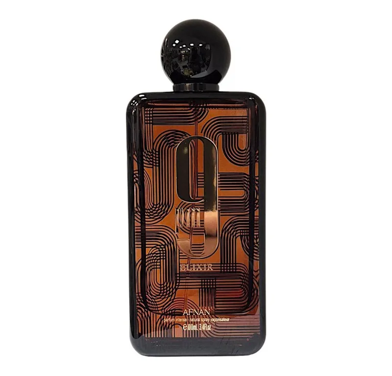Duft-Set 9 PM Elixir EDP 100 ml + Parfümzerstäuber (leer) Set, 1-tlg. van Afnan – productfoto 4 van 4