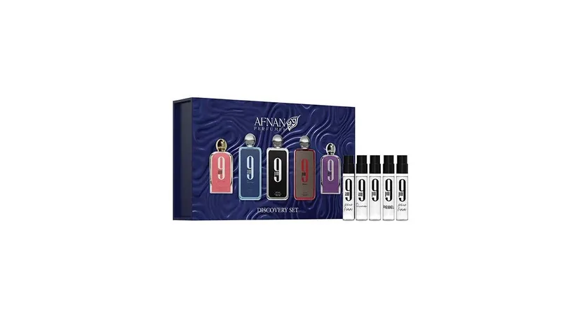 Eau de Parfum Nine Series, Glasflakon, Parfüm EDP, Unisex Duft fra Afnan – produktbillede 1 af 2