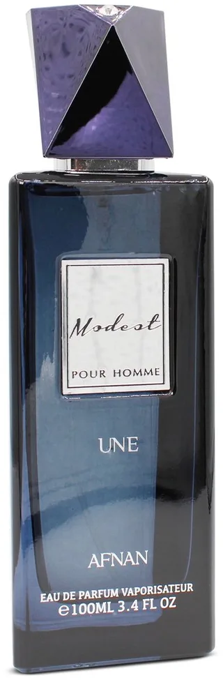 Modest Une Pour Homme eau de parfum spray voor heren fra Afnan i 100 ml – produktbillede 1 af 3