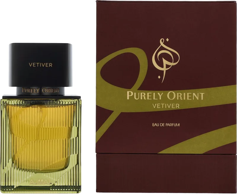Uniseks Parfum Ajmal EDP Purely Orient Vetiver von Ajmal in 75 ml – Produktfoto