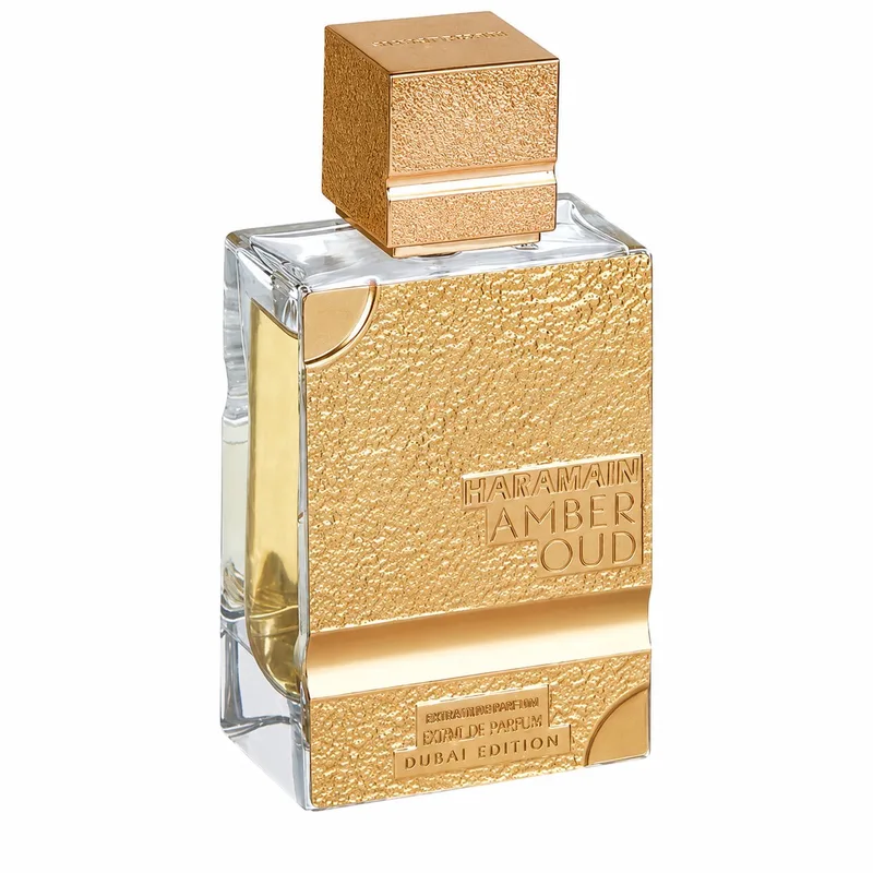 Amber Oud Gold 999.9 Dubai Edition Extrait de Parfum fra Al Haramain i 75 ml – produktbillede