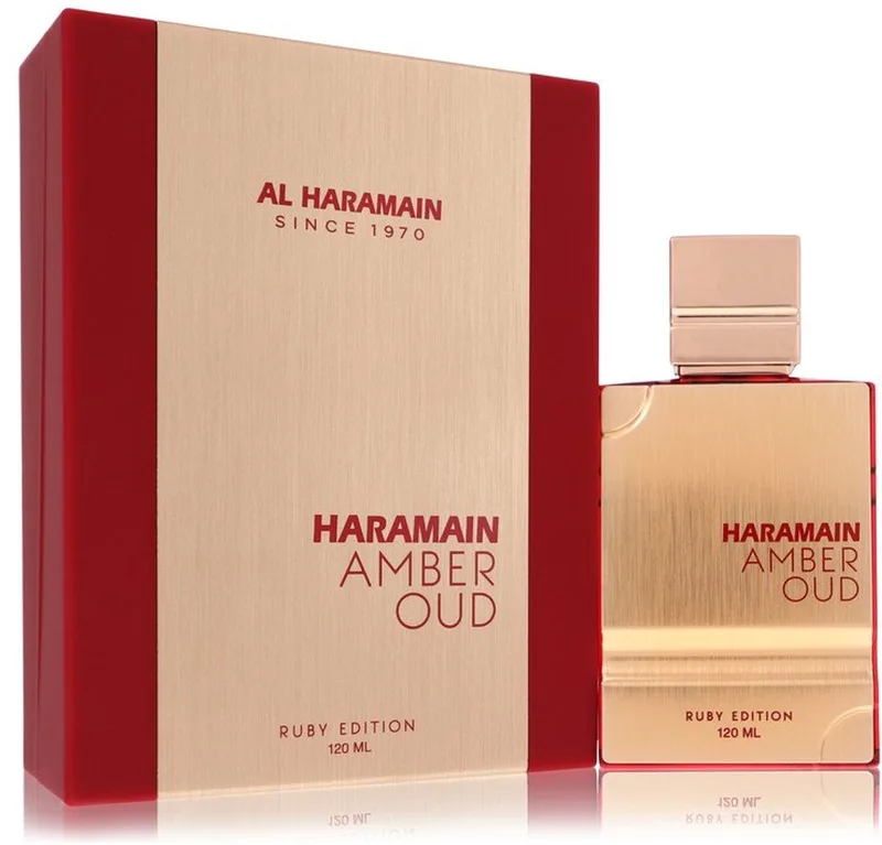 Amber Oud Ruby Edition - Unisex eau de parfum fra Al Haramain i 120 ml – produktbillede