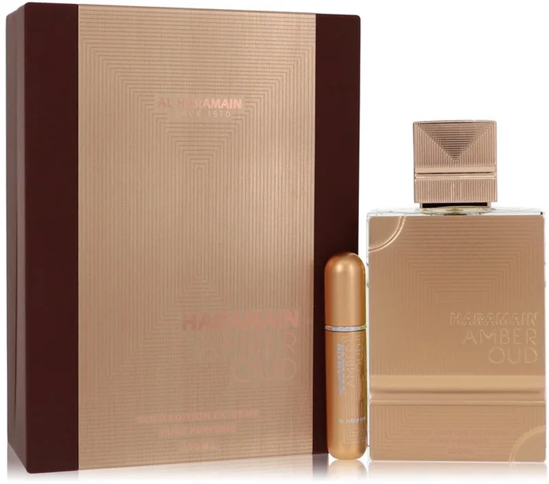 Gift Set 200 ml 6.7 Pure Perfume Spray + 10 ml Refillable Spray de Al Haramain – photo du produit