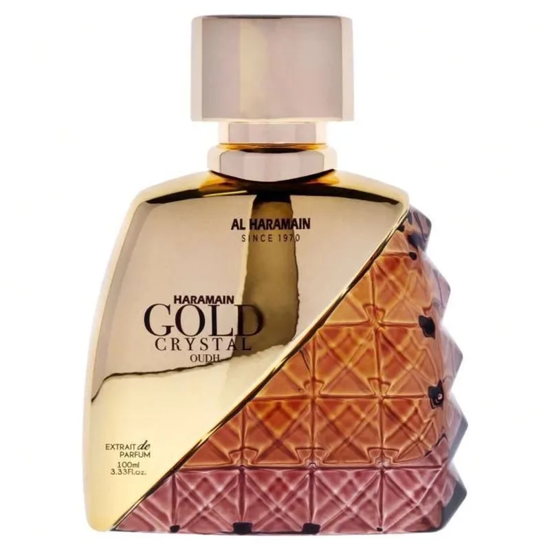 Gold Crystal Oudh Extracto De Perfume de Al Haramain en 100 ml – photo du produit