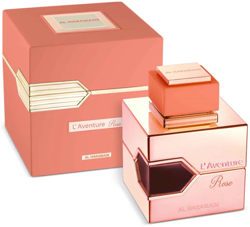 L'aventure Rose eau de parfum spray de Al Haramain en 100 ml – photo du produit