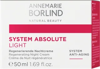 Absolute Anti-Aging NachtCreme Light de Annemarie Börlind en 50 ml – photo du produit 1 sur 2