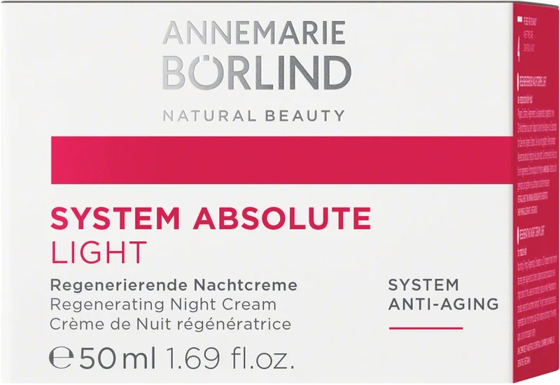 Absolute Anti-Aging NachtCreme Light de Annemarie Börlind en 50 ml – photo du produit 1 sur 2