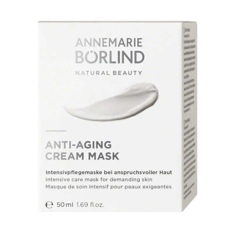 Anti-Aging Gezichtsmasker - Rijpe Huid fra Annemarie Börlind i Sort, 50 ml – produktbillede 2 af 2