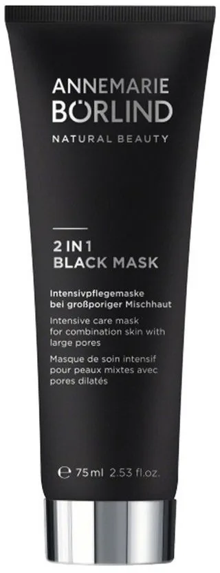 Masker Black skin en pore fra Annemarie Börlind i Sort, 75 ml – produktbillede 1 af 3