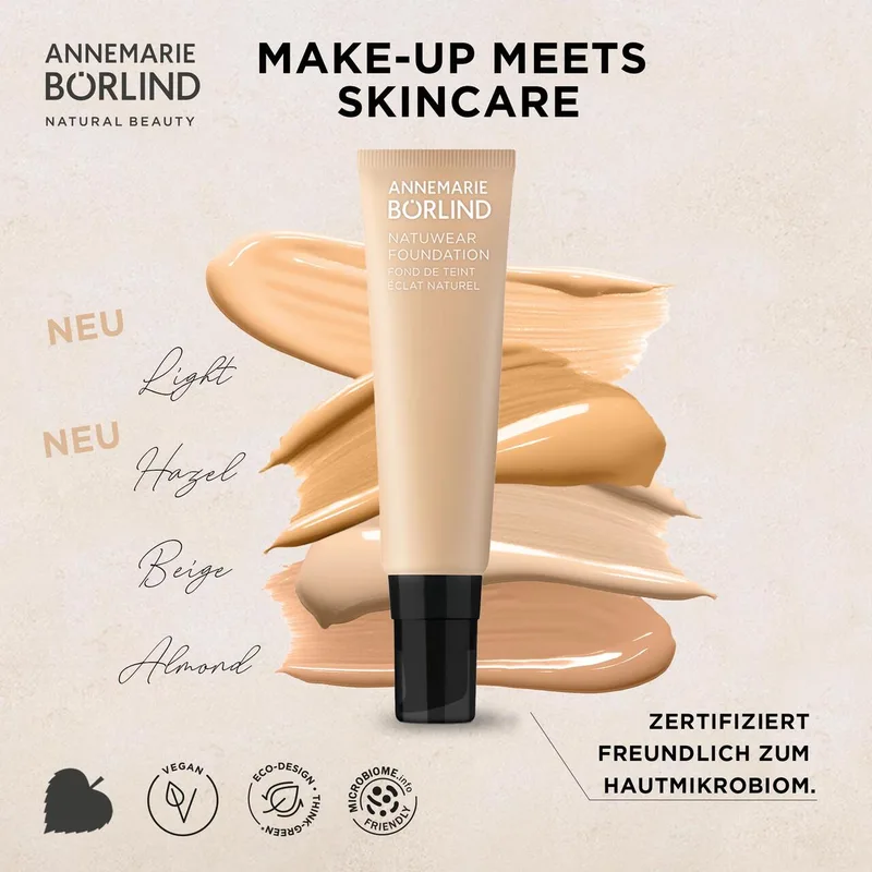 Natuwear Foundation fra Annemarie Börlind i Light – produktbillede 5 af 5