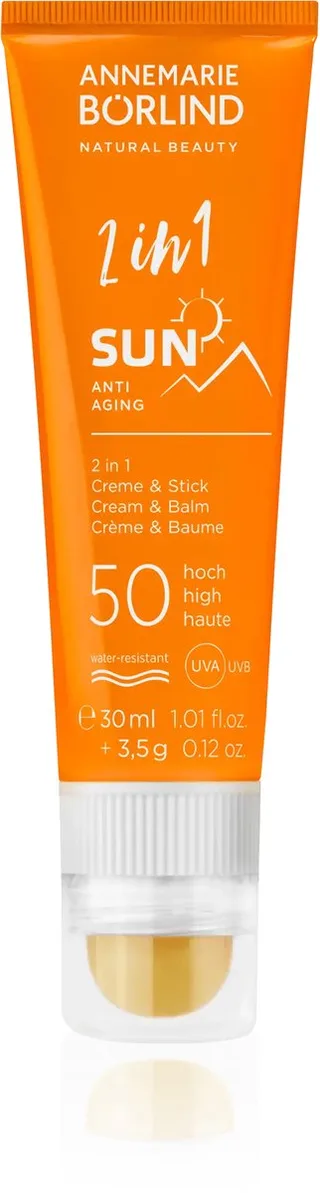Sun Anti-Aging 2 in 1 Sun Cream & Balm SPF 50 - 3,5g by Annemarie Börlind in 30 ml – product photo 1 of 2