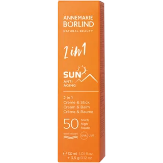 Sun Anti-Aging 2 in 1 Sun Cream & Balm SPF 50 - 3,5g by Annemarie Börlind in 30 ml – product photo 2 of 2
