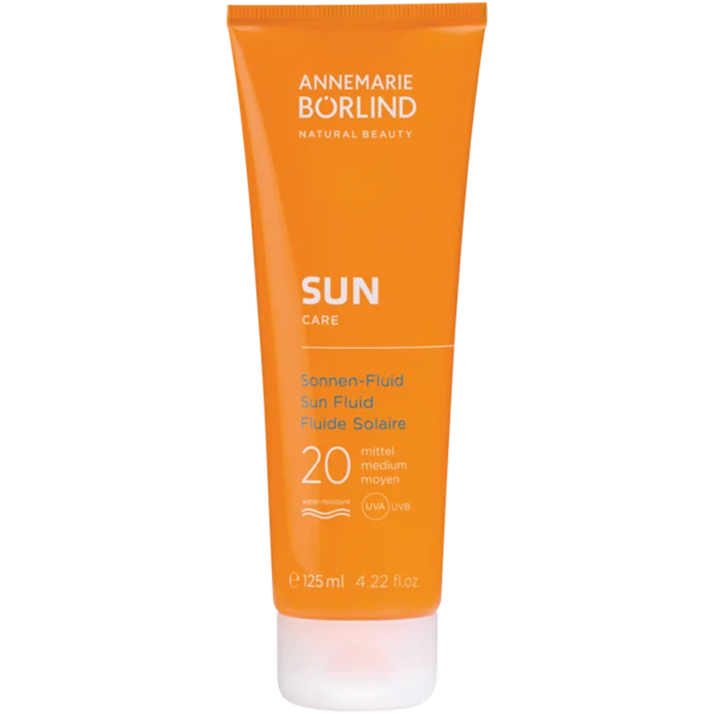 Sun Fluid SPF20 fra Annemarie Börlind i 125 ml – produktbillede 2 af 3