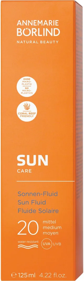 Sun Fluid SPF20 fra Annemarie Börlind i 125 ml – produktbillede 1 af 3