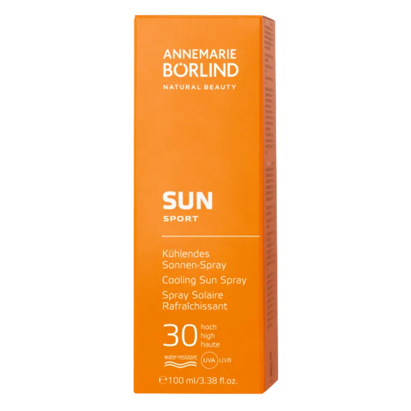 Sun Sport Cooling Zonnespray SPF 30 - Zonnebrand fra Annemarie Börlind i 100 ml – produktbillede 3 af 3