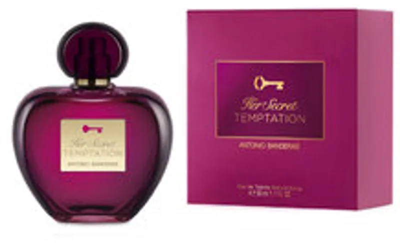 Her Secret Temptation eau de toilette spray fra Antonio Banderas i 80 ml – produktbillede