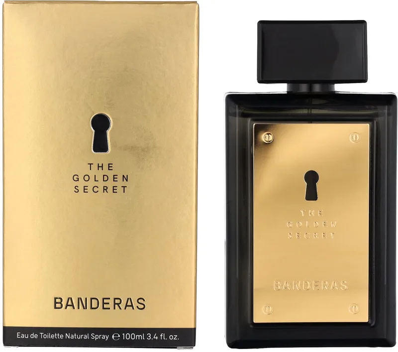 The Golden Secret Eau De Toilette von Antonio Banderas in 100 ml – Produktfoto