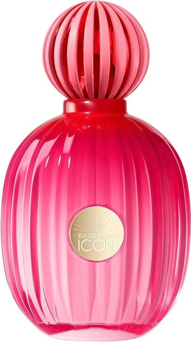 The Icon Pour Femme Eau de Parfum de Antonio Banderas en Rouge, 100 ml – photo du produit