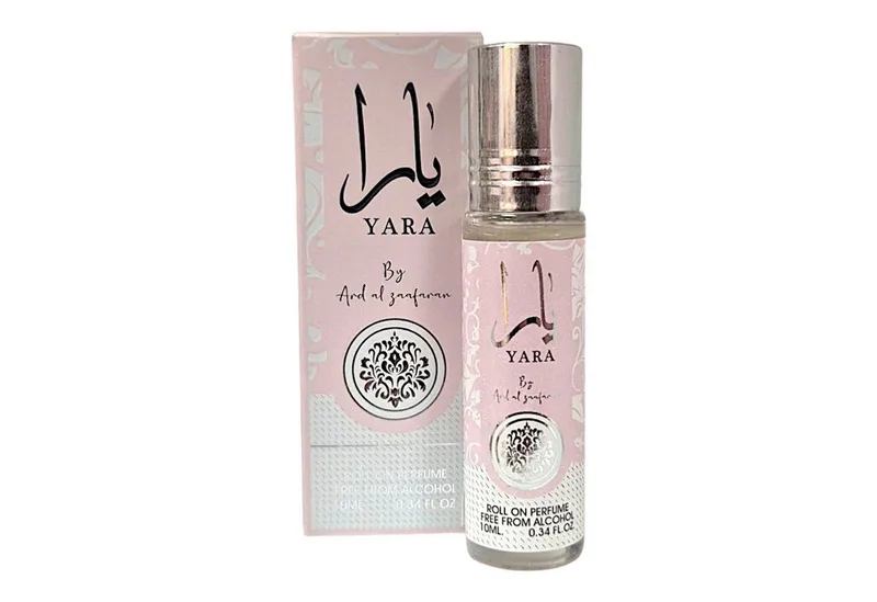 Duft-Set Yara Parfümöl Orientalischer Roll-On Duftöl 10ml + Roll-On 1er Pack fra Ard Al Zaafaran – produktbillede 2 af 5