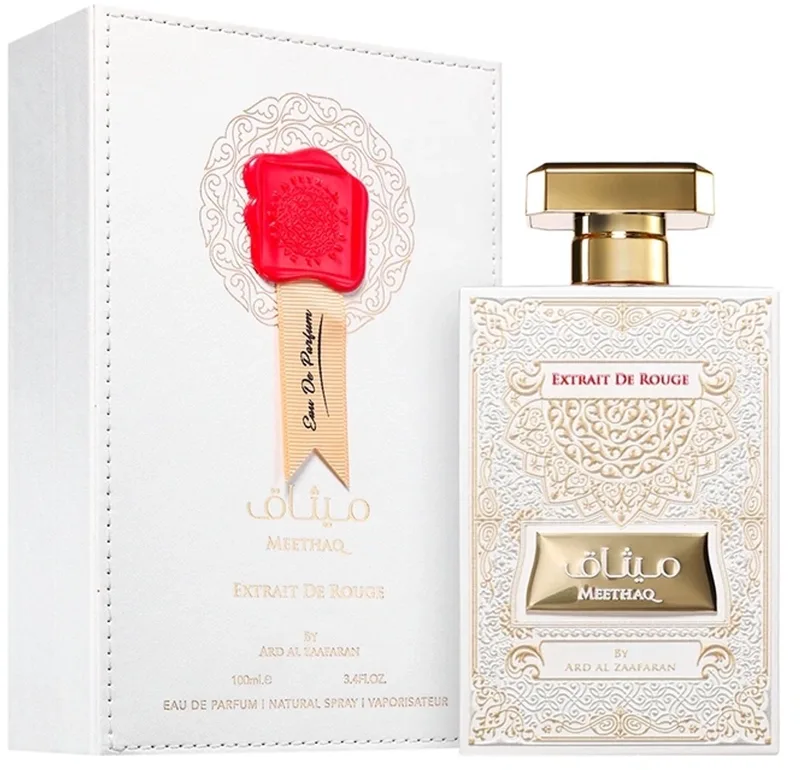 Meethaq Extrait De Rouge Eau De Parfum von Ard Al Zaafaran in 100 ml – Produktfoto