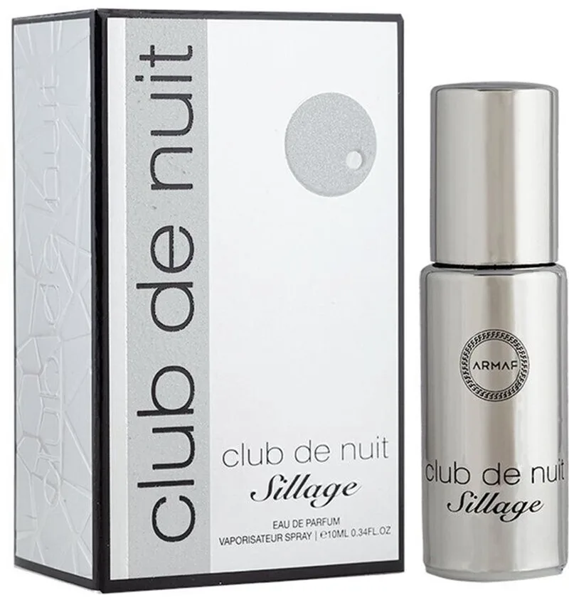 Club De Nuit Sillage Eau De Parfum Spray fra Armaf i 10 ml – produktbillede