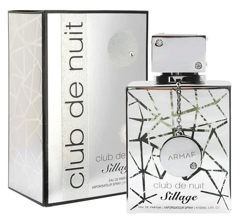 Duft-Set Club de Nuit Sillage Eau de Parfum (EDP) Damen Herren Spray, Frisch-zitrischer Duft mit Bergamotte, Veilchen und Moschus von Armaf – Produktfoto 1 von 2