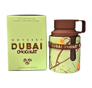 Duft-Set Odyssey Dubai Chocolat EDP 100 ml + Parfümzerstäuber (leer) Set fra Armaf – produktbillede 3 af 4