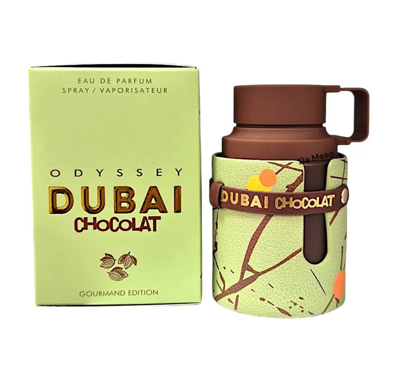 Duft-Set Odyssey Dubai Chocolat EDP 100 ml + Parfümzerstäuber (leer) Set fra Armaf – produktbillede 3 af 4