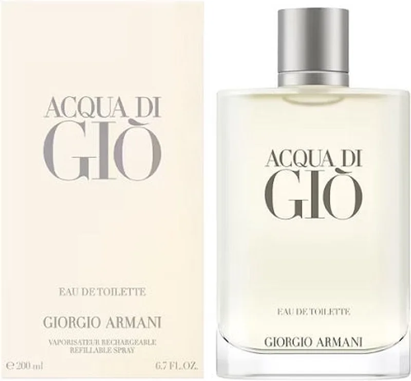 Acqua di Gio Eau de Toilette - Herenparfum von Giorgio Armani in 200 ml – Produktfoto