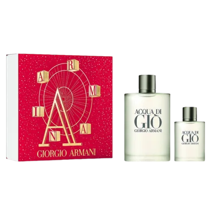 Acqua Di Gio Homme Geschenkset - Parfum EDT 50ml & Parfum EDP 15ml