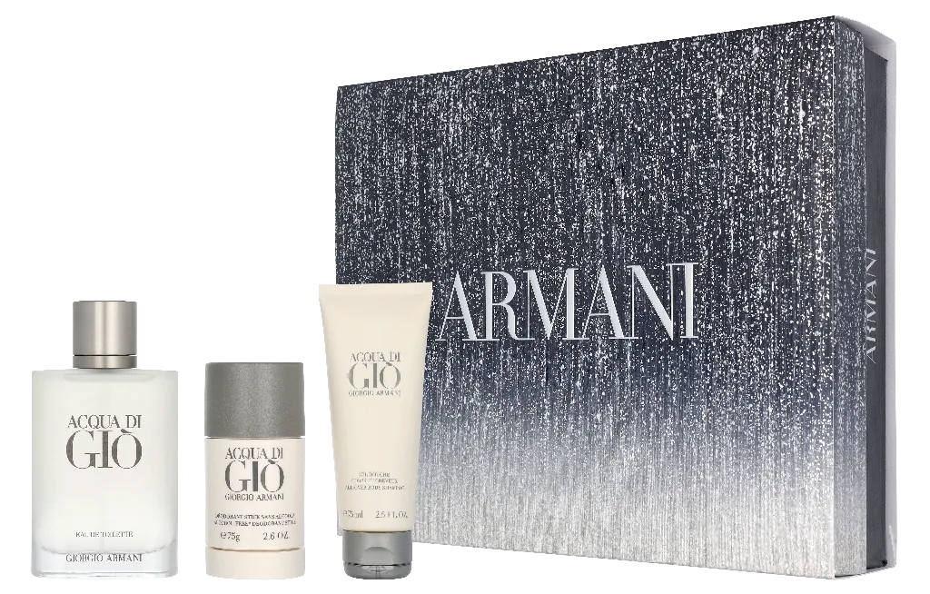 Acqua Di Gio Pour Homme Giftset Eau de Toilette 250 ml Heren von Giorgio Armani – Produktfoto