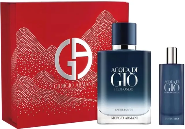 Acqua Di Gio Profondo Eau De Parfum 100 Ml Gift Set