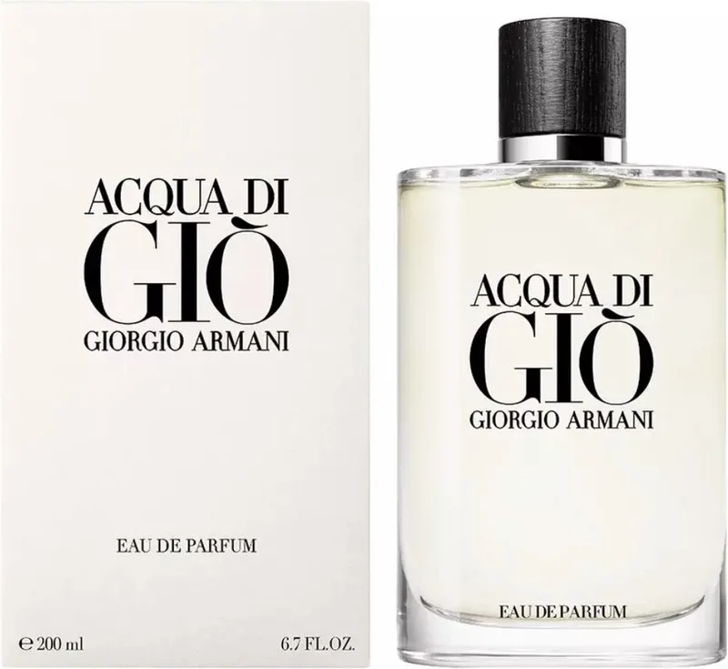 Aqua di Gio - Eau de Parfum Spray - Herenparfum de Giorgio Armani en 200 ml – photo du produit