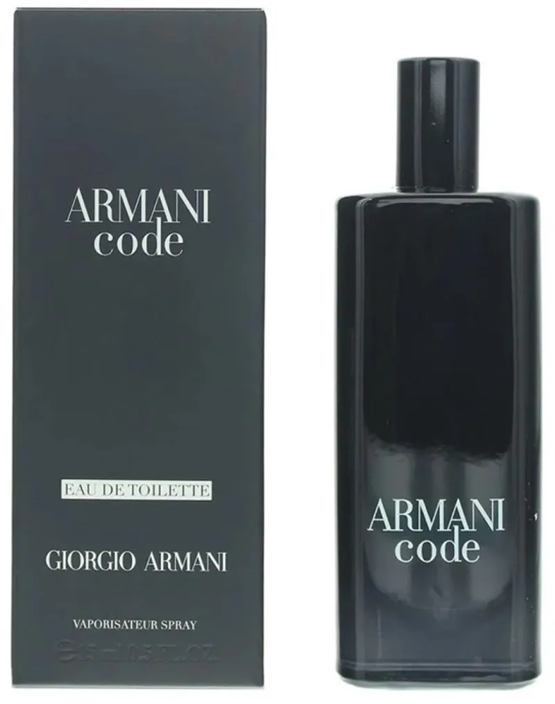 Armani Code Eau de Toilette - Herenparfum von Giorgio Armani in 15 ml – Produktfoto